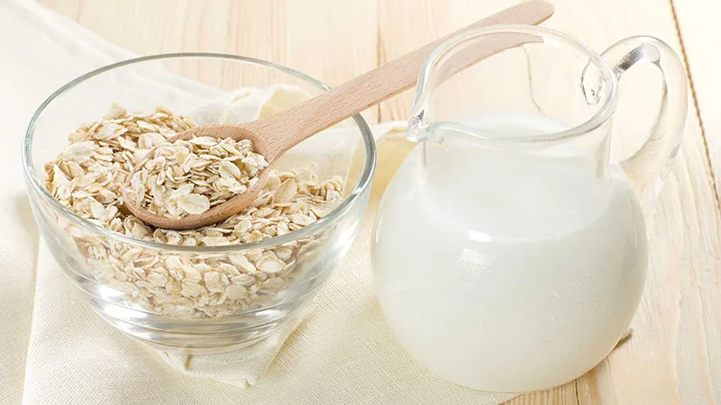 nguyên liệu làm đẹp tự nhiên từ yến mạch mặt nạ yến mạch cho da nhạy cảm
