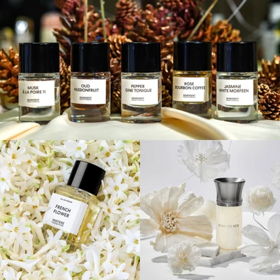 Hình ảnh các dòng nước hoa phân phối bởi ViinRiic thắng giải tại ELLE Beauty Awards 2026.