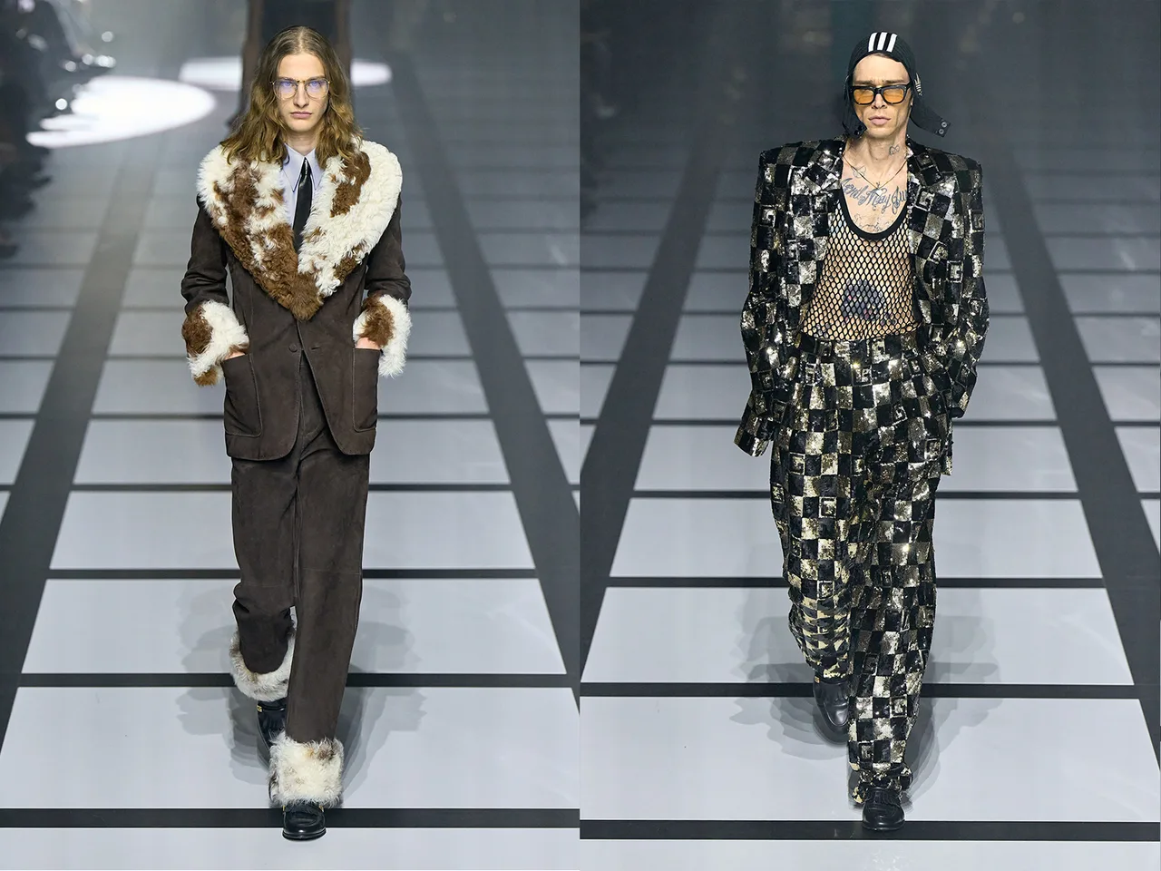 gucci adidas thu đông 2022 look 44 46