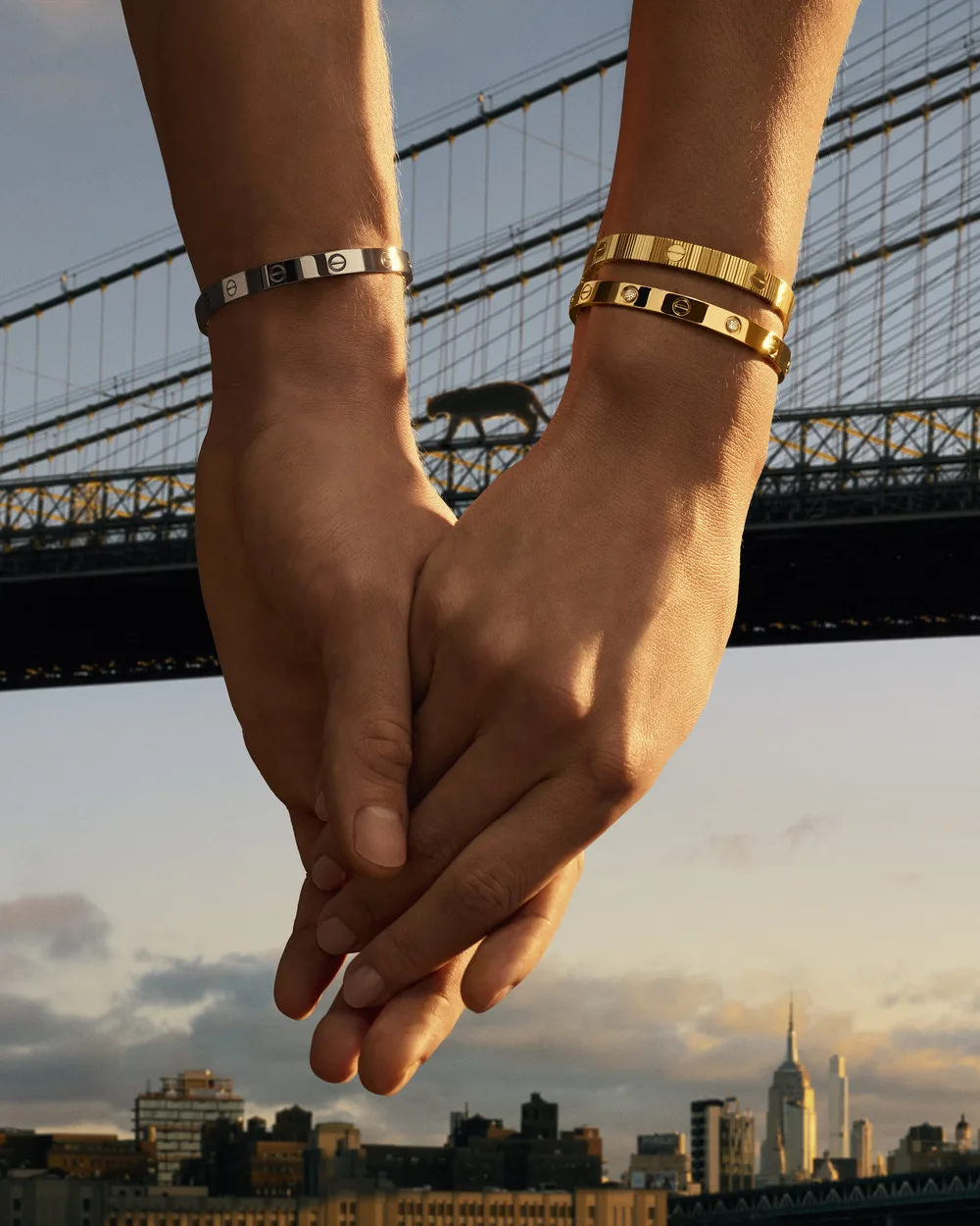 Bản phối vòng tay Cartier Love Unlimited