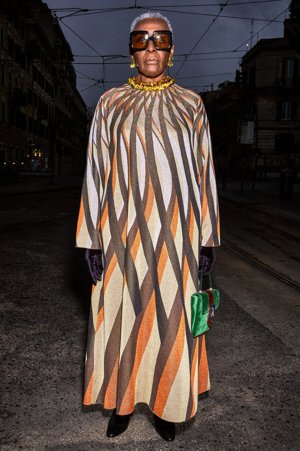 Bethann Hardison trong lookbook Gucci Pre-Fall 2020 - tin thời trang
