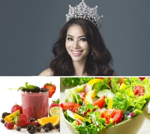 Bí quyết giảm cân của hoa hậu Phạm Hương