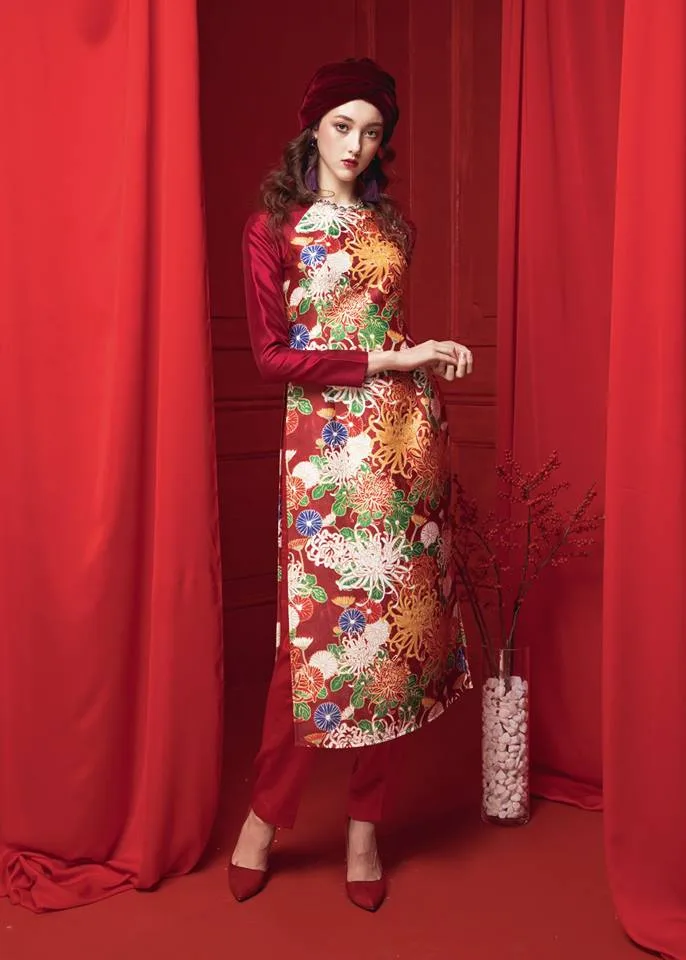 Mẫu áo dài đẹp nào sẽ phù hợp với bạn trong dịp Tết Mậu Tuất 2018? Mẫu áo dài đẹp nào sẽ phù hợp với bạn trong dịp Tết Mậu Tuất 2018?