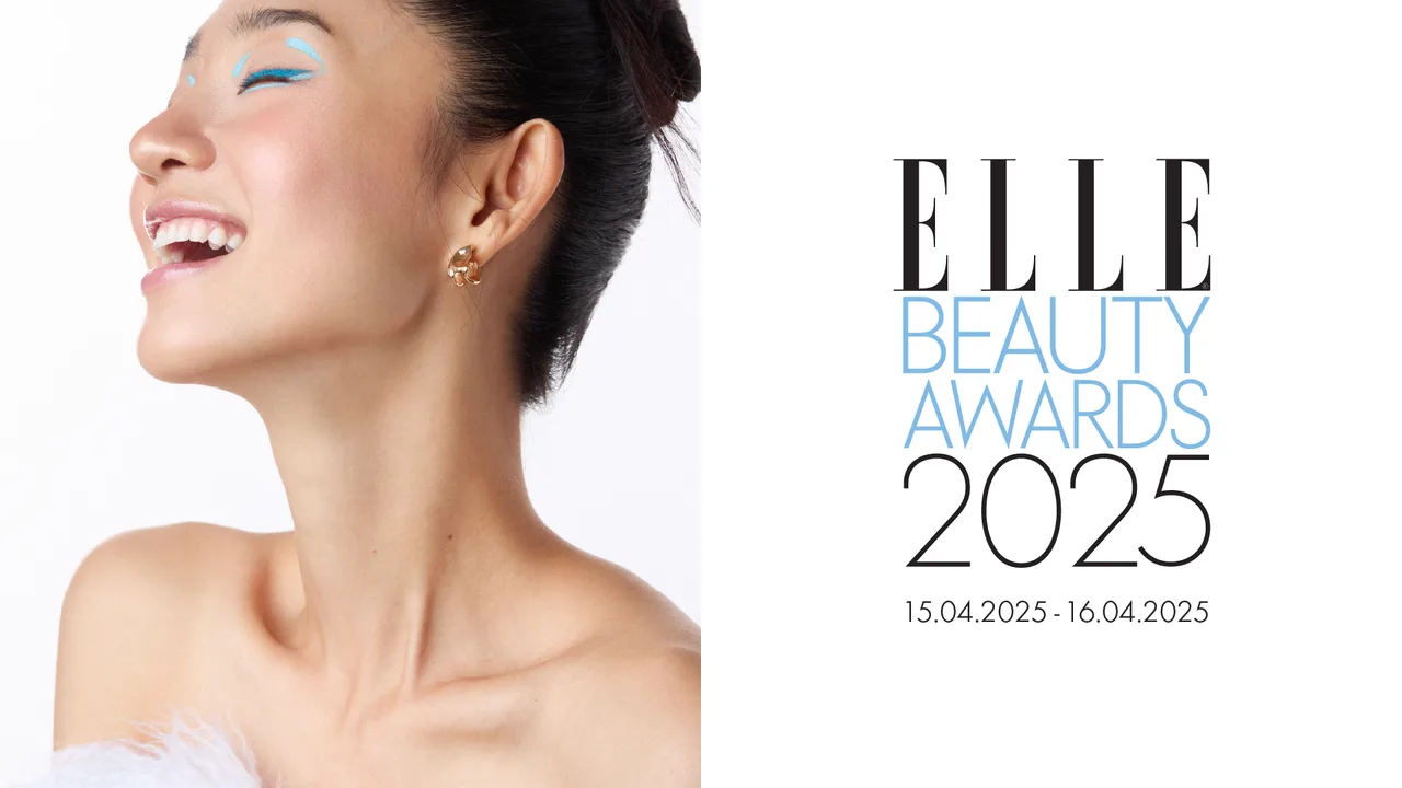 Hình ảnh Trà My trong photoshoot của ELLE Beauty Awards 2025.
