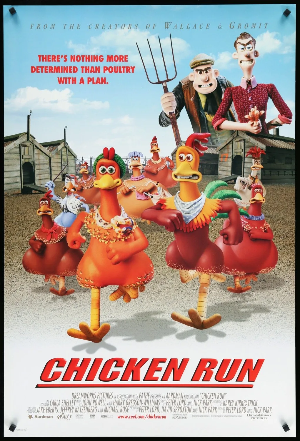 phim hoạt hình Chicken Run Phi đội gà bay