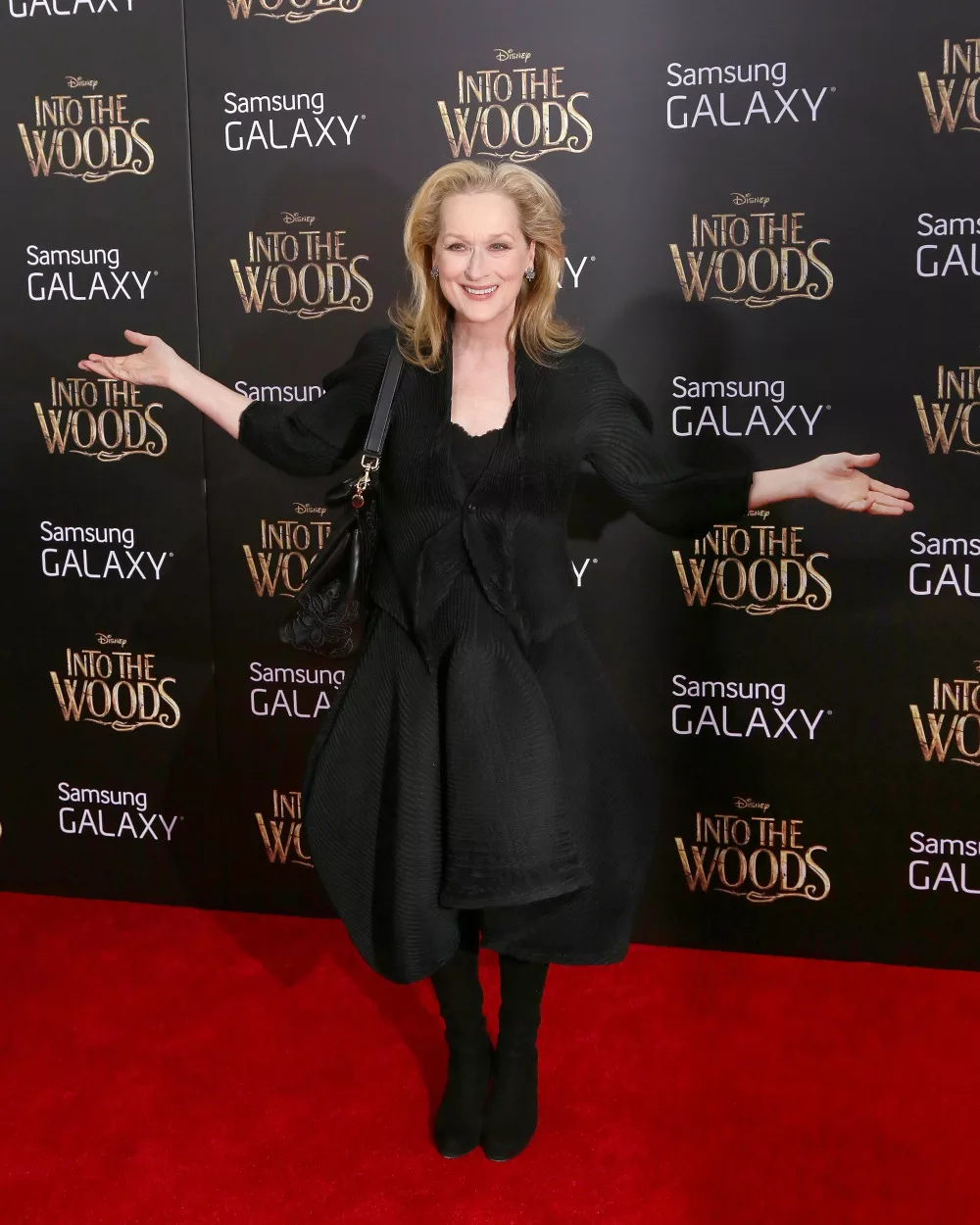 meryl streep into the woods premiere