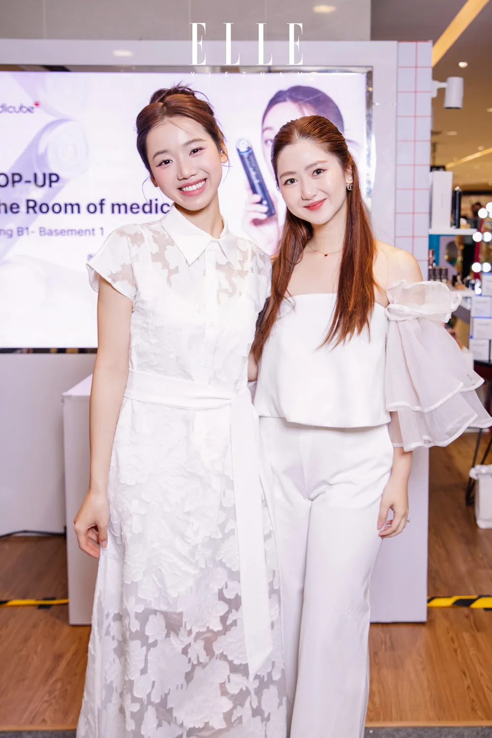 mei chan và hà my tại sự kiện medicube