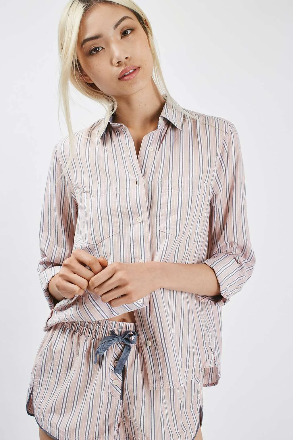 đồ bộ pyjama với quần ngắn của topshop