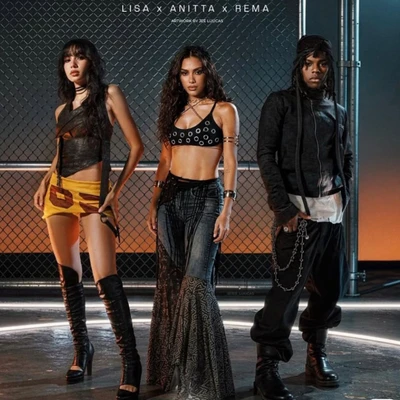 LISA, Anitta và Rema trong poster ca khúc Goals tại World Cup 2026