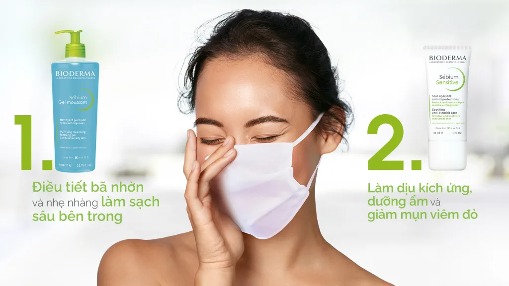Bioderma chăm sóc da mụn Bioderma chăm sóc da mụn