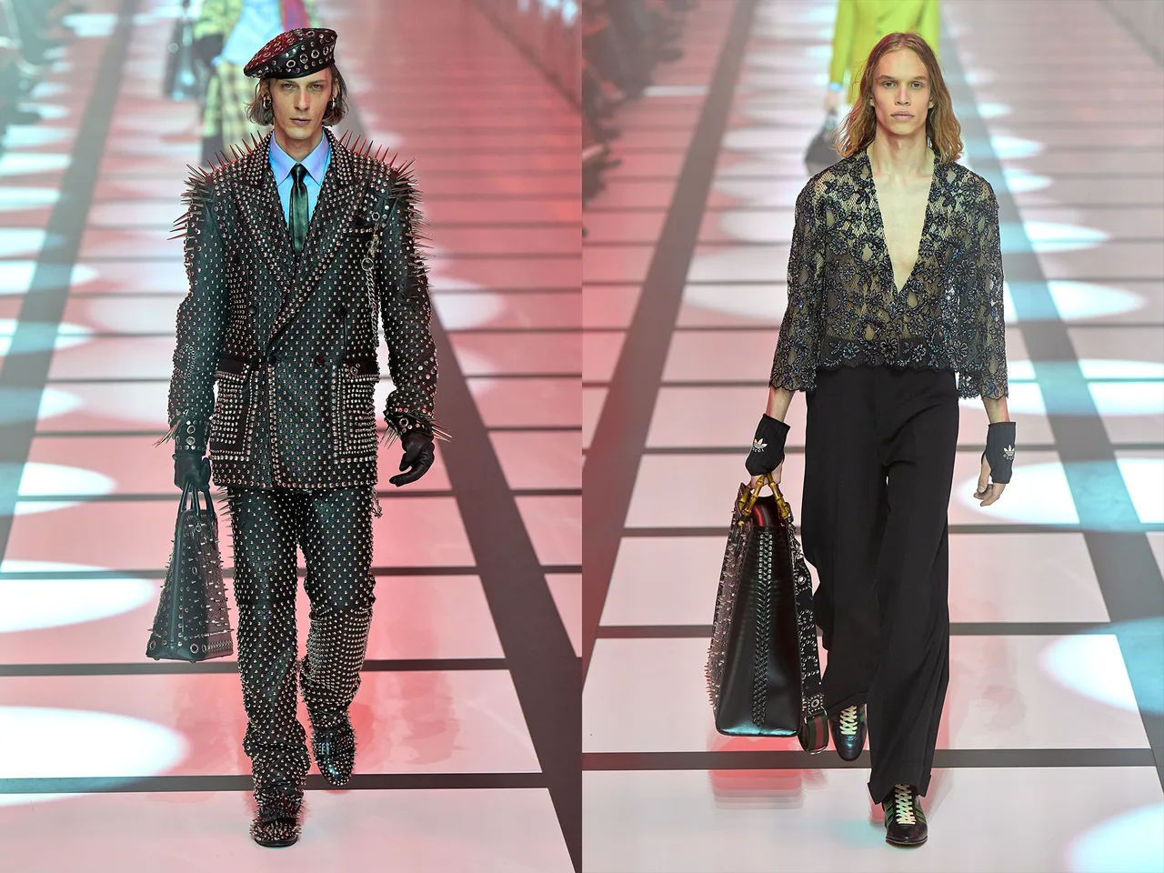 gucci adidas thu đông 2022 look 80 82