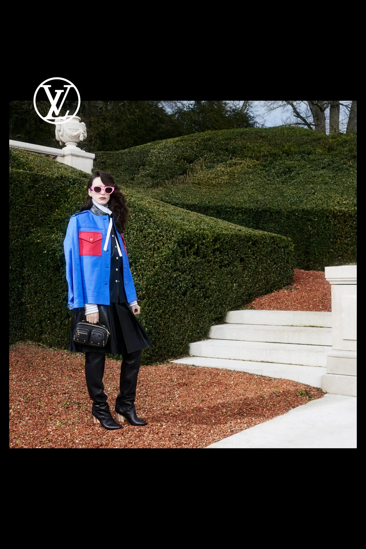 LV Pre Fall look 7 Stacy Martin