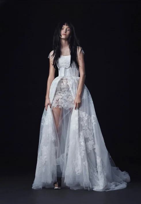 Mẫu váy cưới đẹp tuyệt vời của Vera Wang.