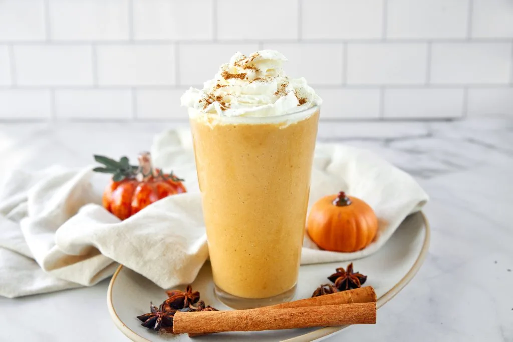 công thức pha chế pumpkin spice frappuccino