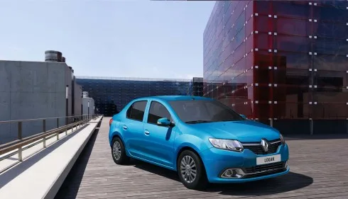 Renault Logan với kiểu dáng thanh lịch, bắt mắt.