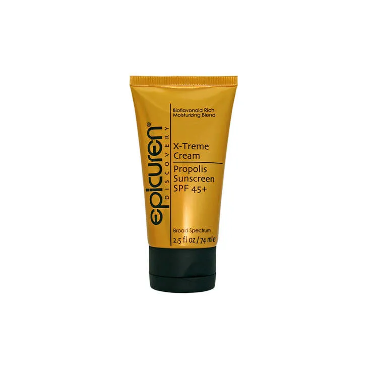Kem chống nắng Epicuren Discovery X-Treme Cream Propolis SPF 45. Kem chống nắng Epicuren Discovery X-Treme Cream Propolis SPF 45.