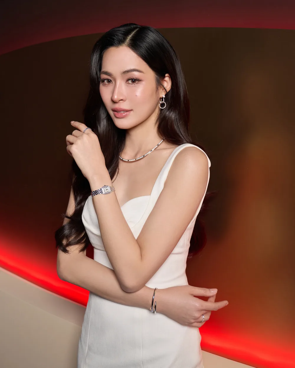 Lingling Kwong tại đêm tiệc khai trương cửa hàng flagship tại Siam Paragon của Cartier