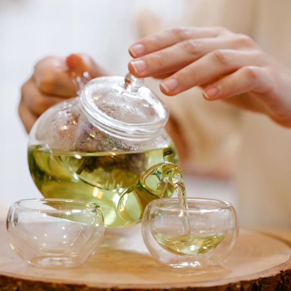 trà xanh hỗ trợ đốt mỡ cơ thể