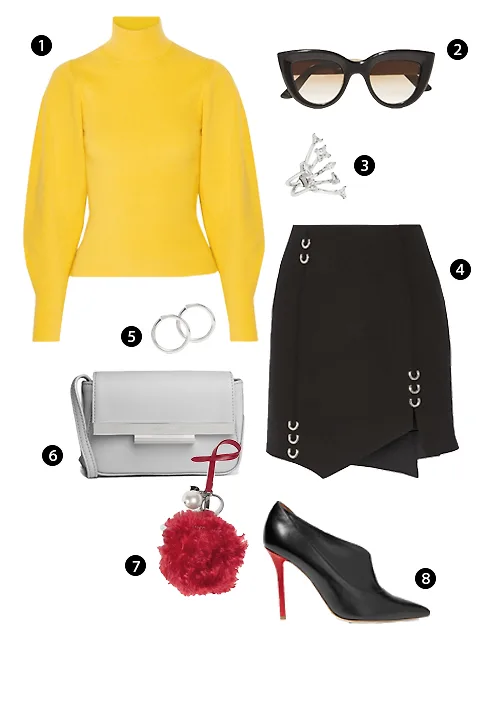 ELLE Style Calendar: Áo cổ lọ thu 3