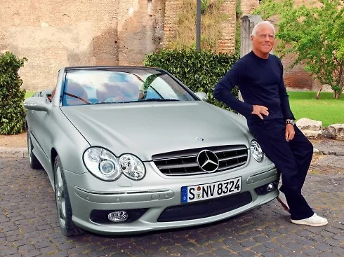 2005 Mercedes-Benz CLK Cabriolet by Giorgio Armani - elle network