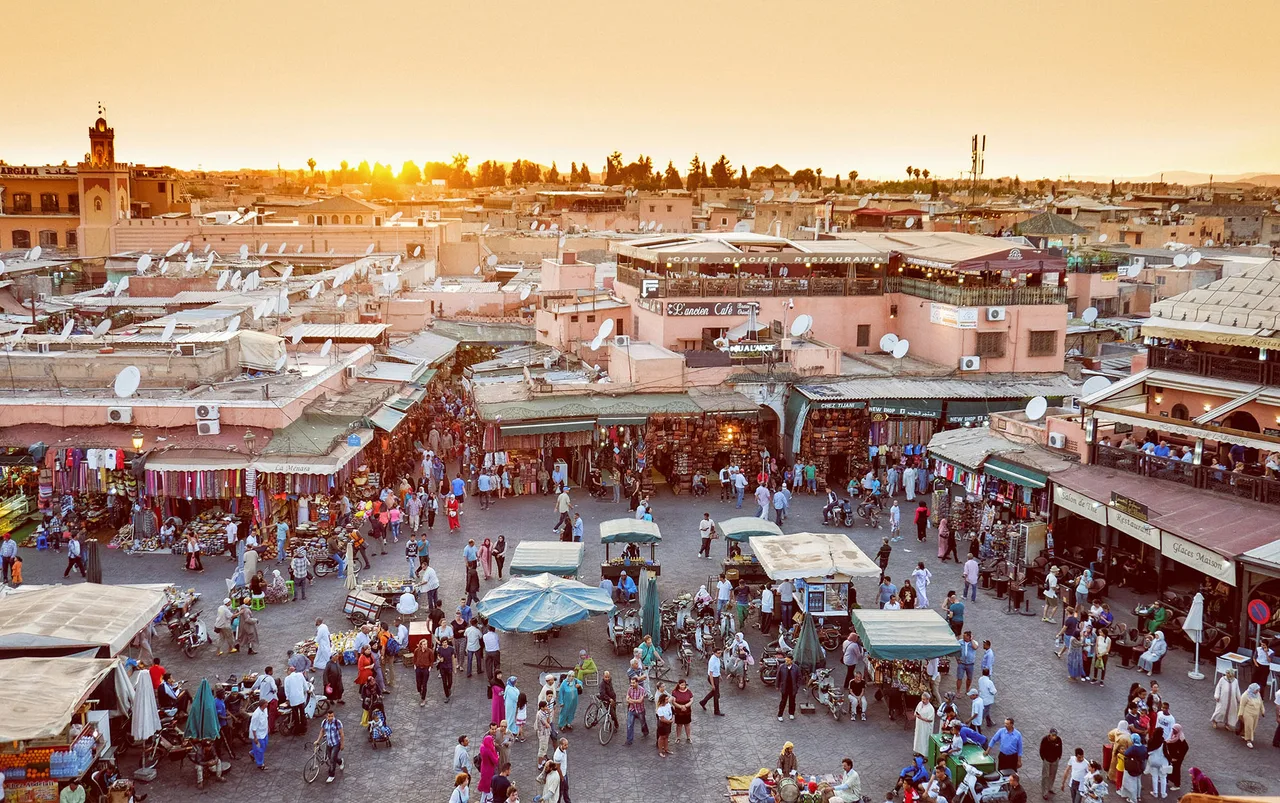 morocco khu chợ truyền thống morocco khu chợ truyền thống