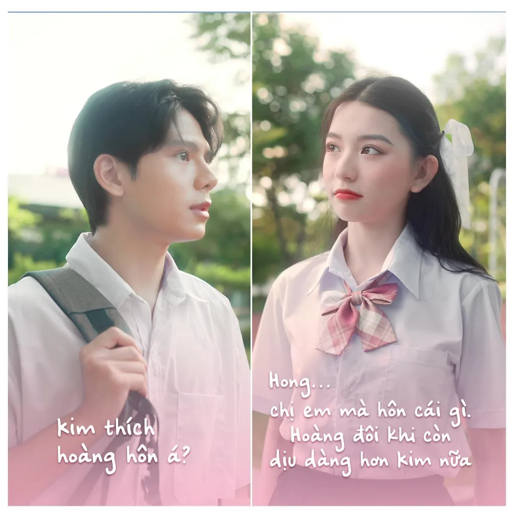 Sự đáng yêu của nhân vật trong phim tình đầu quốc dân. Sự đáng yêu của nhân vật trong phim tình đầu quốc dân.
