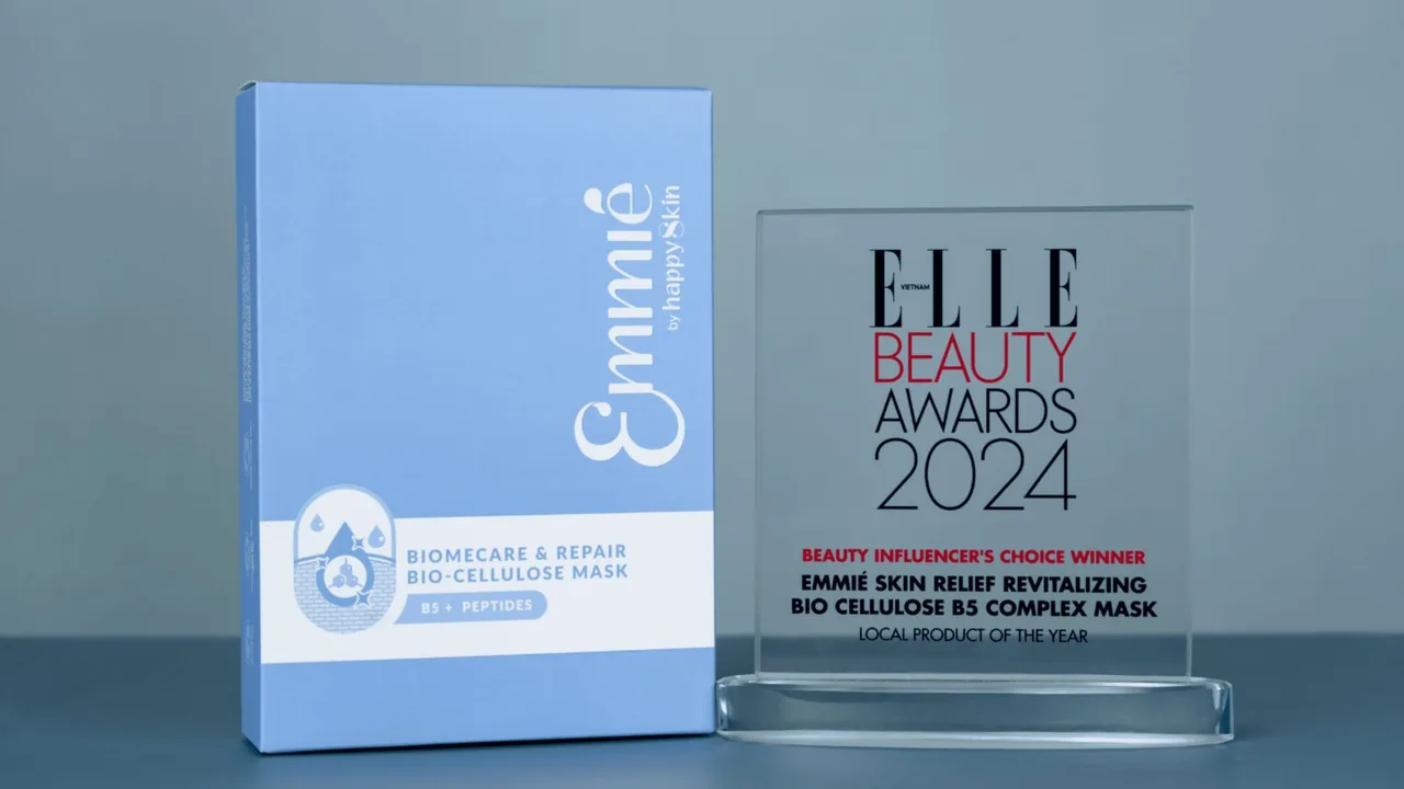 Emmié by Happy Skin ghi dấu ấn lớn tại Elle Beauty Awards