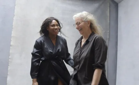 Hậu trường của buổi chụp ảnh tay vợt nữ hàng đầu thế giới Serena Williams.