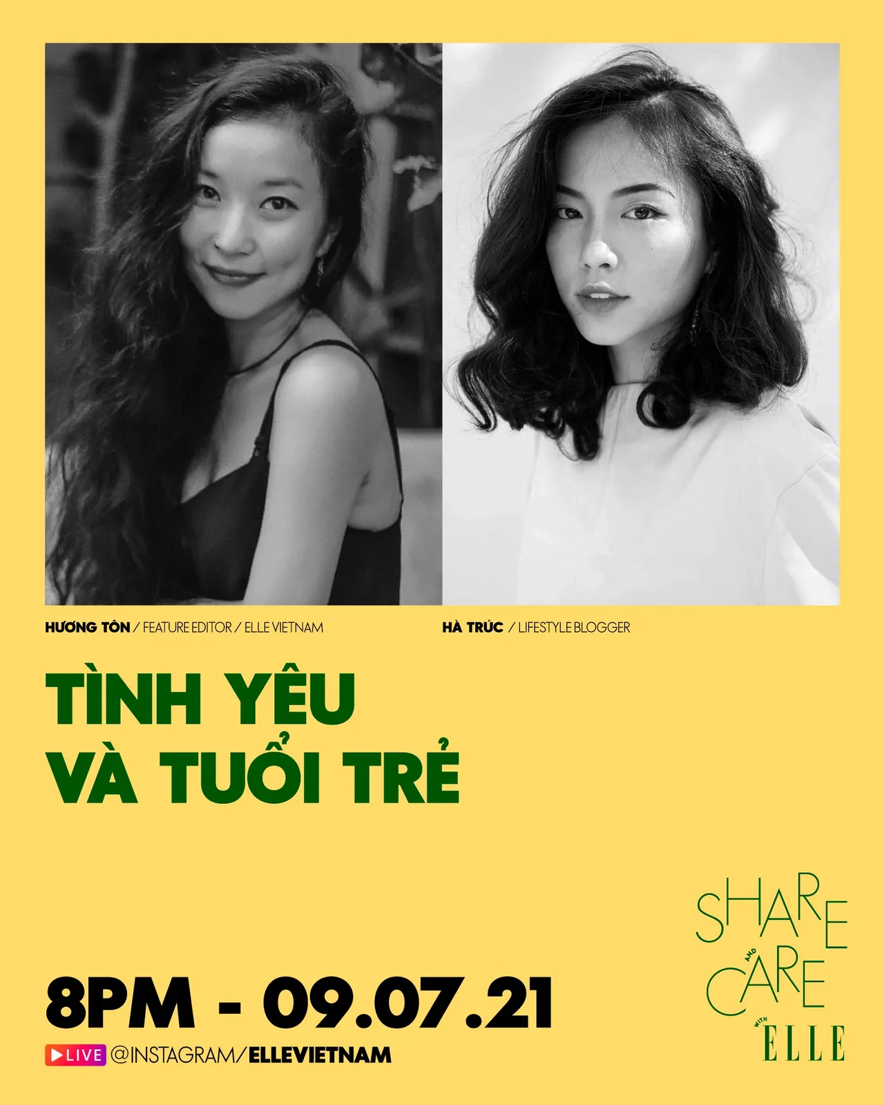 trò chuyện cùng elle chủ đề tình yêu và tuổi trẻ