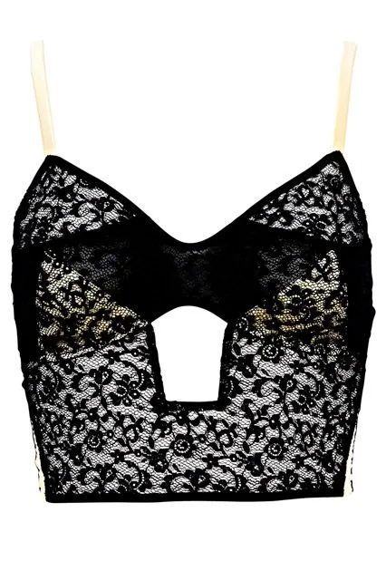 Longline Bra - áo ngực với đai lưng rộng - elle vn
