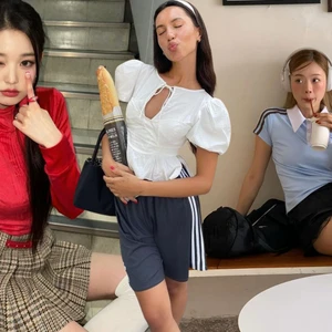 Xu hướng “blokette” thêm nét chấm phá nữ tính vào những bản phối đồ thể thao