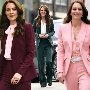 Kate Middleton đã “cất tủ” chiếc váy midi để thay bằng những bộ suit này