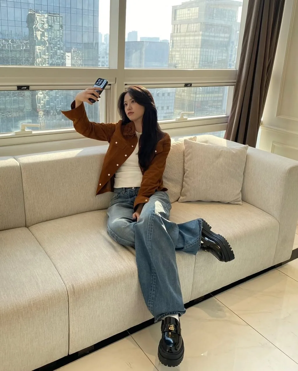 Phong cách casual nhưng vẫn trendy An Yu Jin