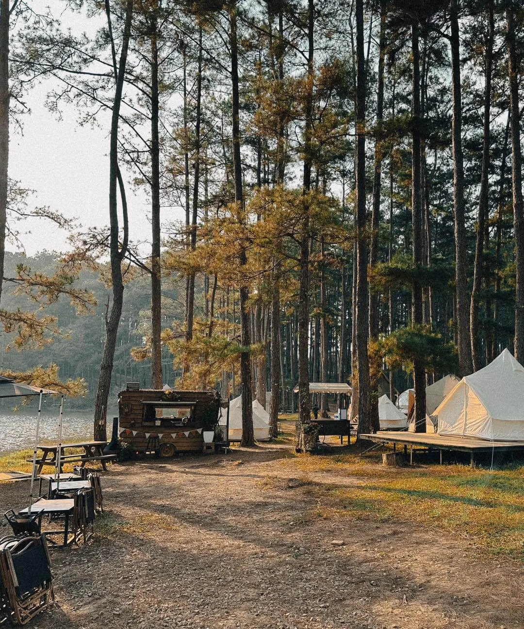 glamping sang trọng gần sài gòn