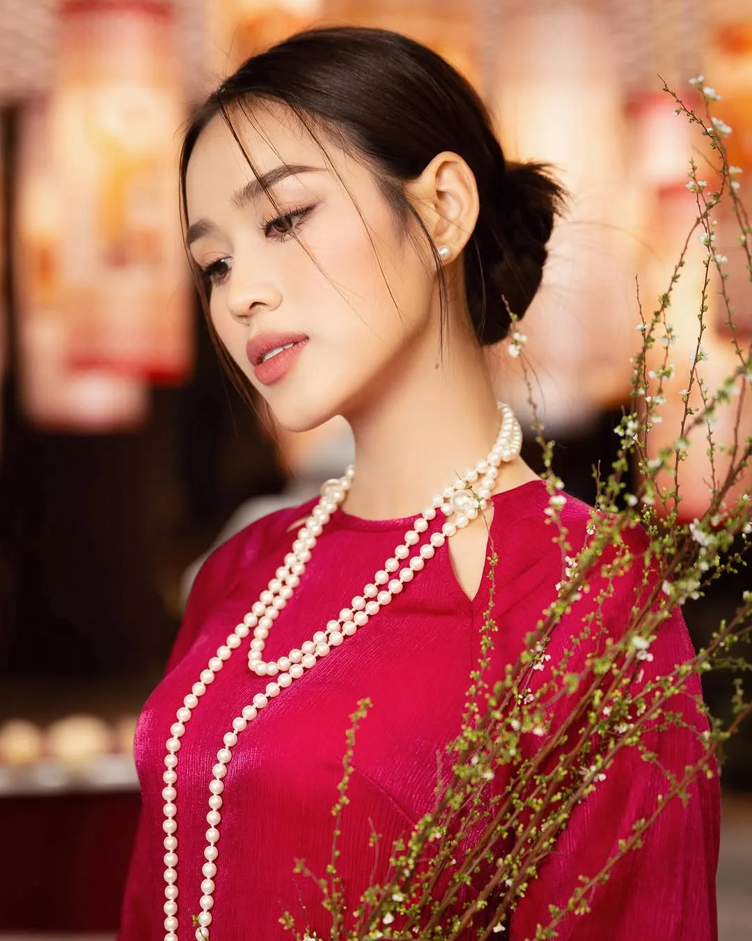 dây chuyền ngọc trai