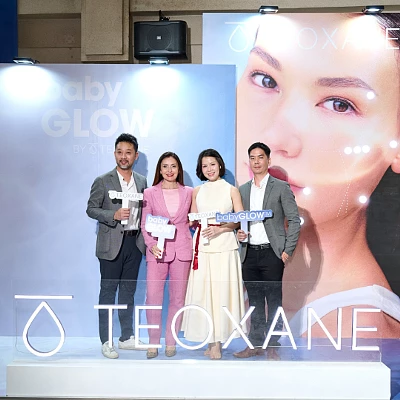 khách mời VIP tại họp báo Teoxane