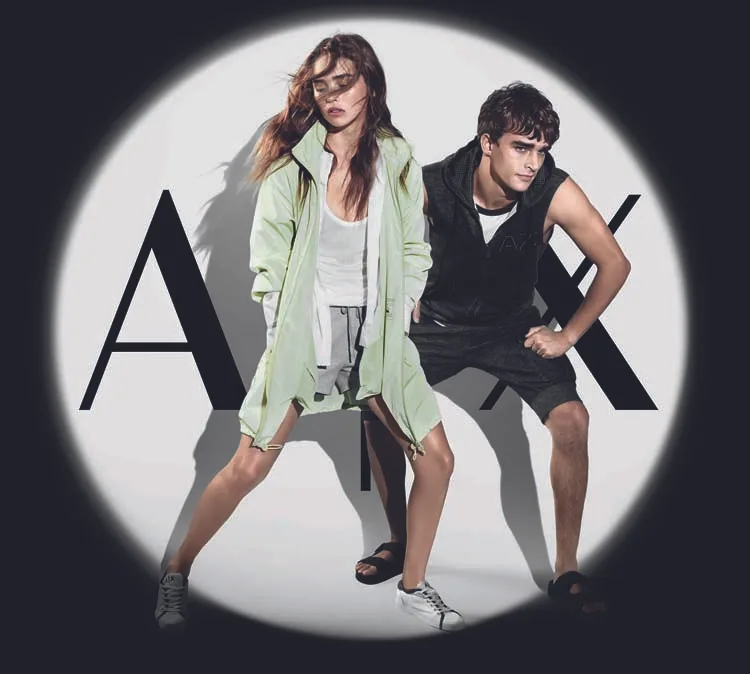 thoi trang hang hieu Y - Armani Exchange athleisure - elle man 1