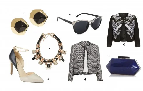 1.Banana Republic 2.Accessorize 3.Nine West 4.Topshop 5.Mango 6.Topshop 7.Warehouse