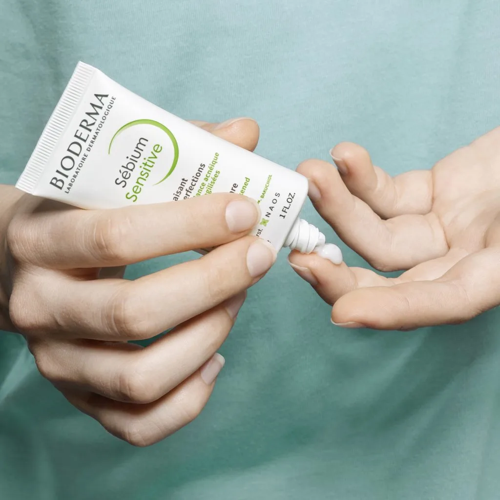 Kem dưỡng Sébium Sensitive Bioderma Kem dưỡng Sébium Sensitive Bioderma