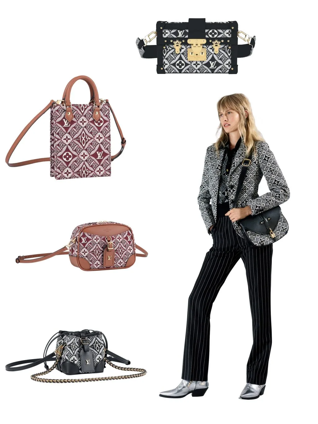 Louis Vuitton họa tiết monogram mới Louis Vuitton họa tiết monogram mới