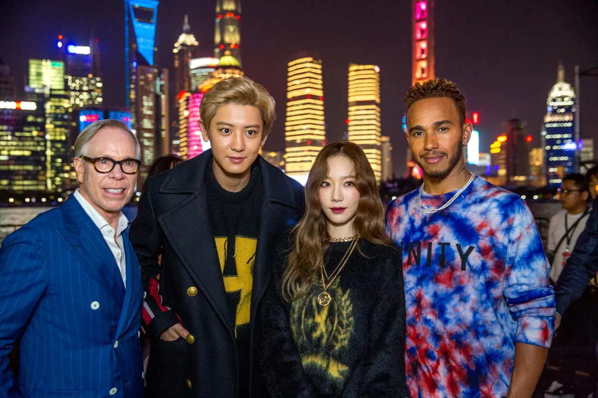 Chanyeol Taeyeon Tommy show thượng hải 3