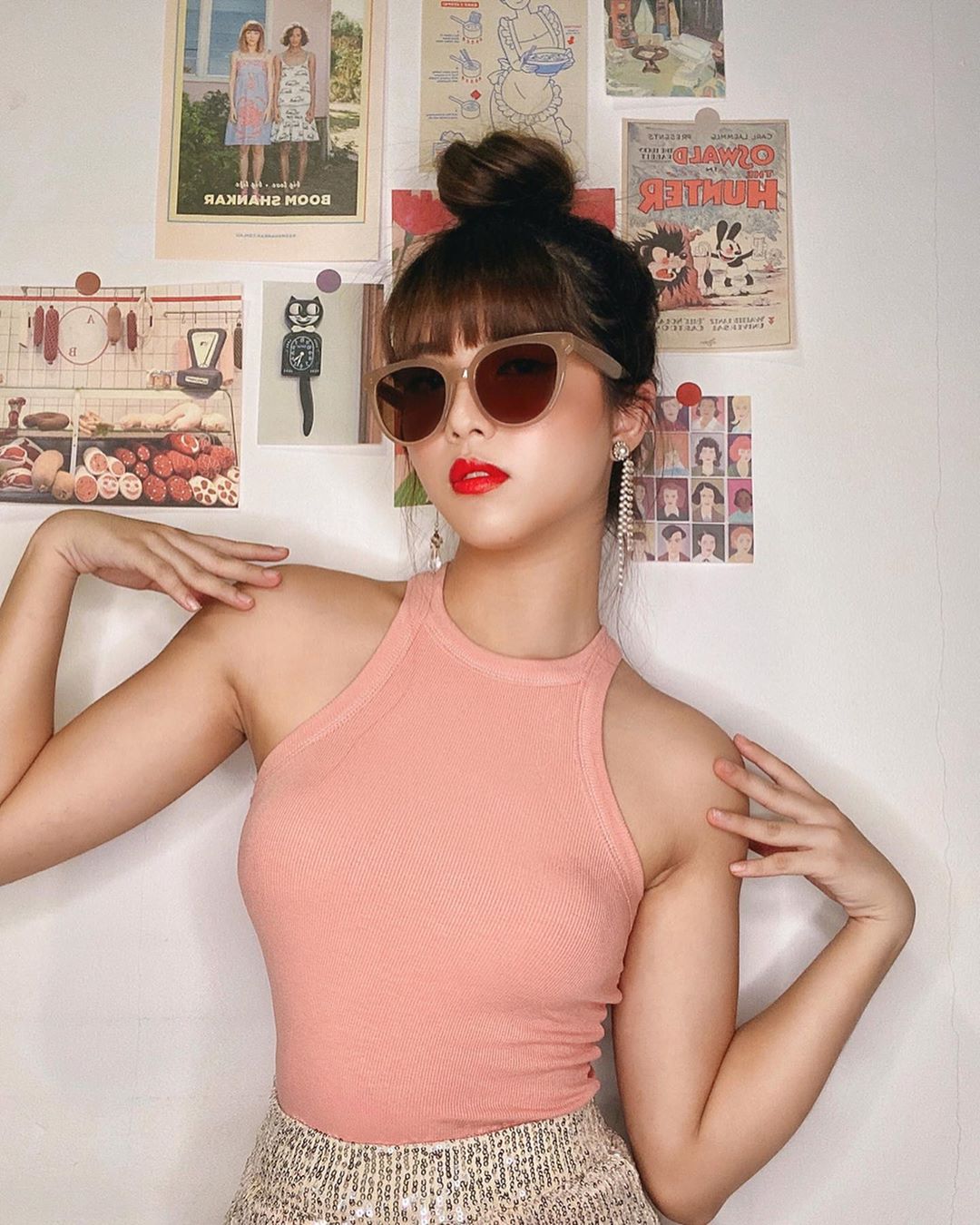 Áo lót nữ mùa Hè diện cùng áo tank top