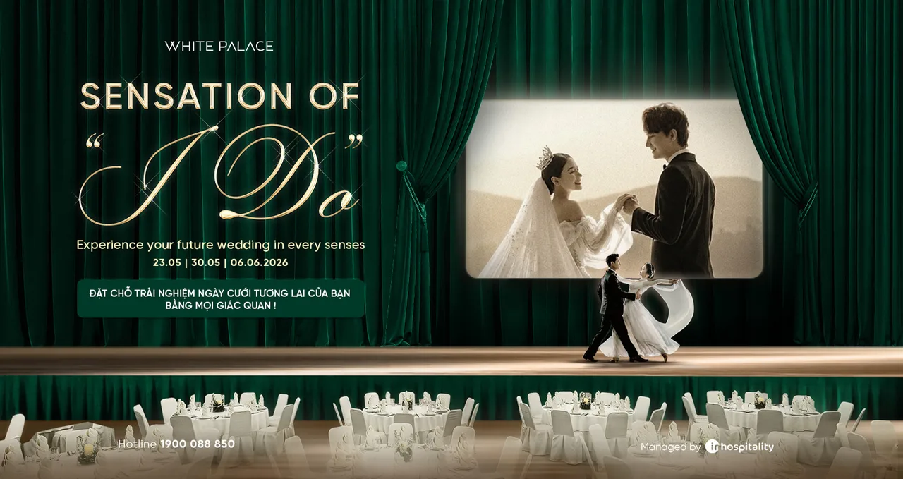poster sự kiện tiệc cưới Sensation Of “I Do”