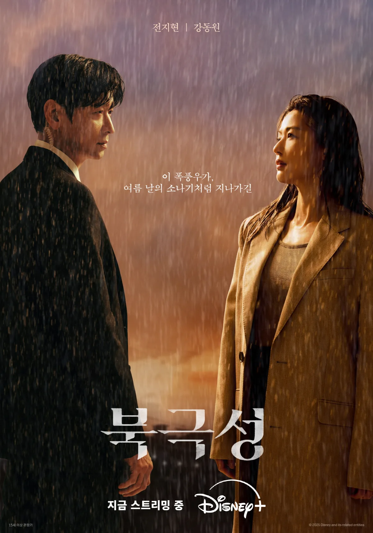 kang dong won trong poster phim tempest
