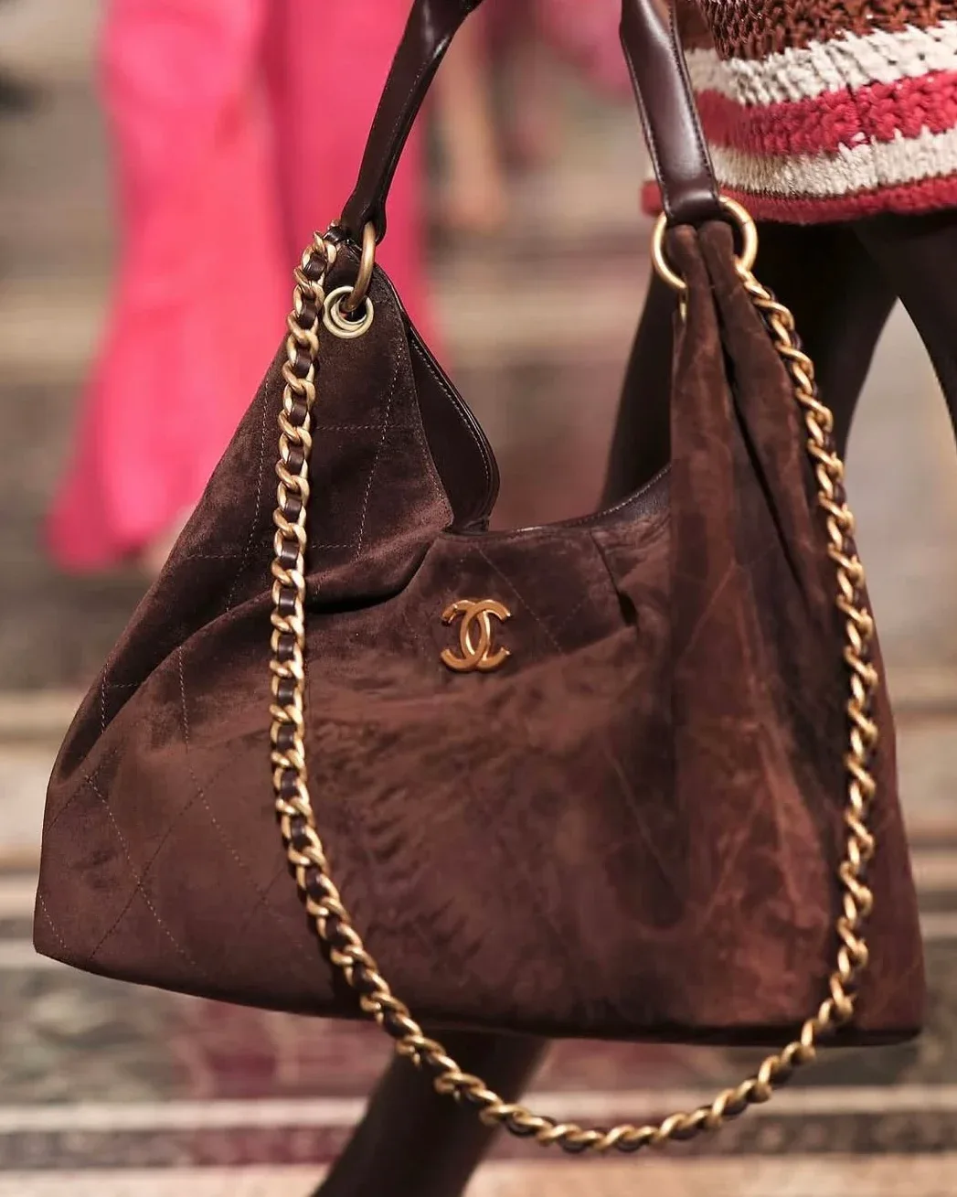 Chanel Hobo nâu
