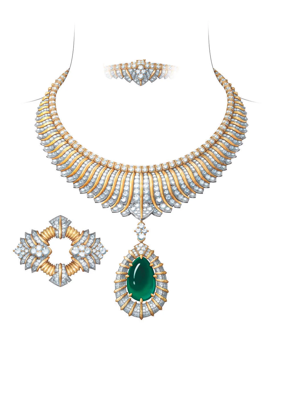 phụ kiện vòng cổ trang sức Van Cleef & Arpels