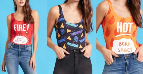Forever 21 x Taco Bell: Bộ sưu tập collab với sắc màu vui nhộn của ngành công nghiệp thức ăn nhanh Forever 21 x Taco Bell: Bộ sưu tập collab với sắc màu vui nhộn của ngành công nghiệp thức ăn nhanh