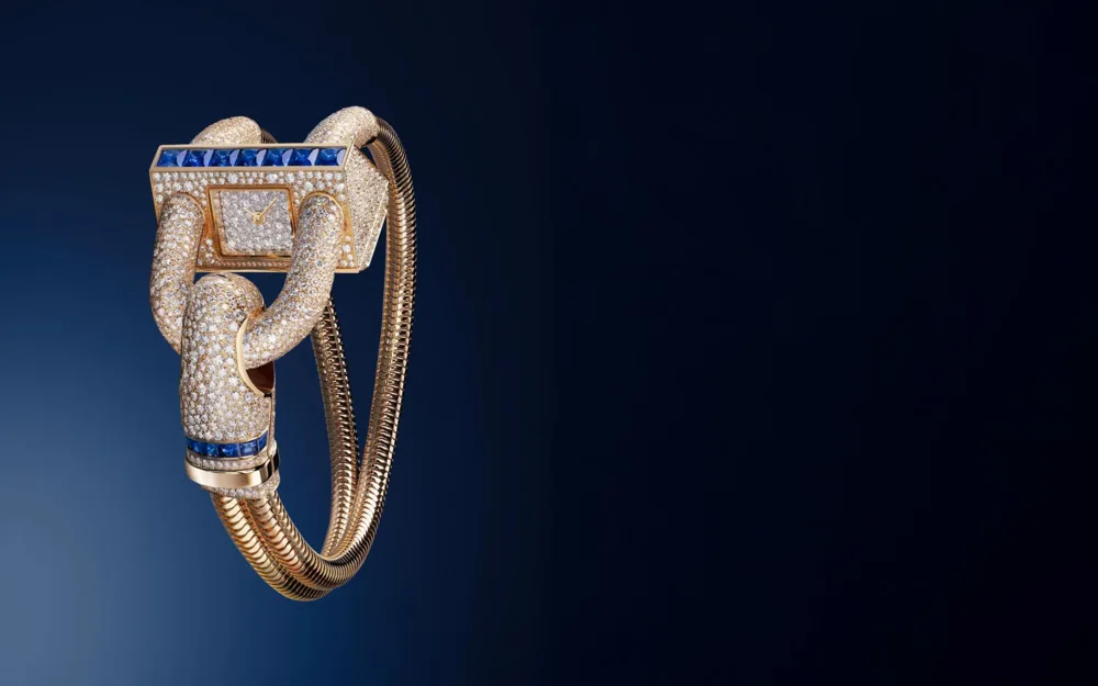 Đồng hồ Cadenas bằng vàng kim đính kim cương