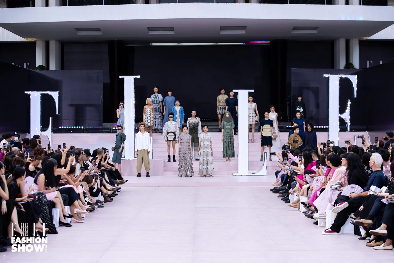 elle fashion show trương thanh hải