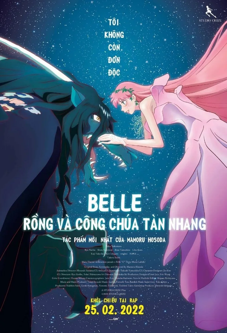 anime nhật bản belle poster phim